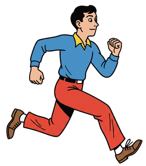running