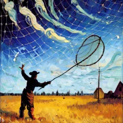 How to catch a message, van Gogh